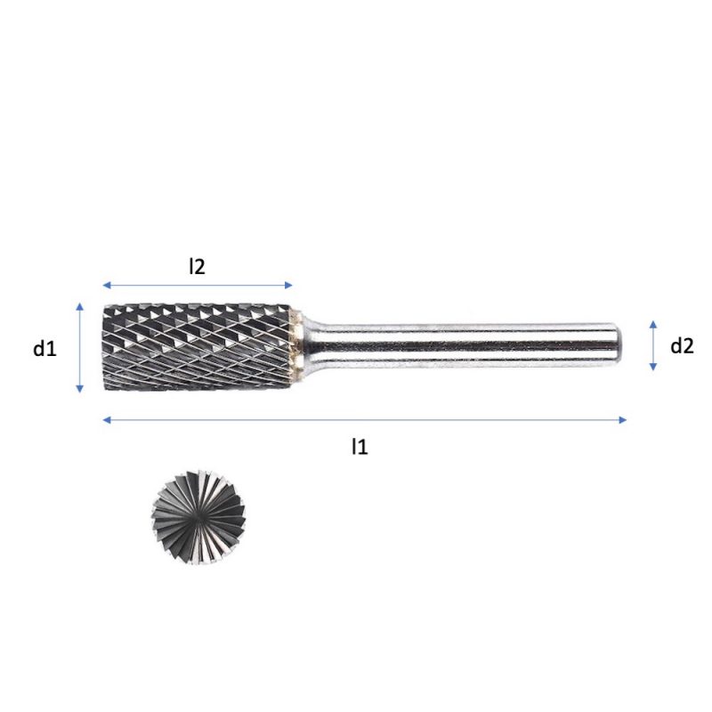 Cylindrical Shape With End Cut