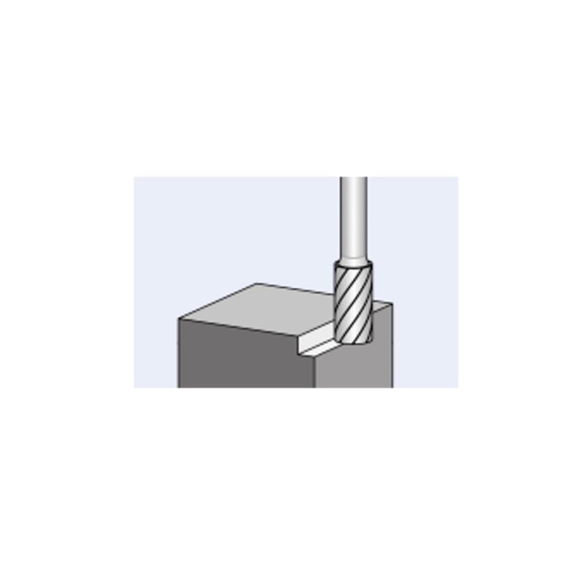 Cylindrical Shape With End Cut