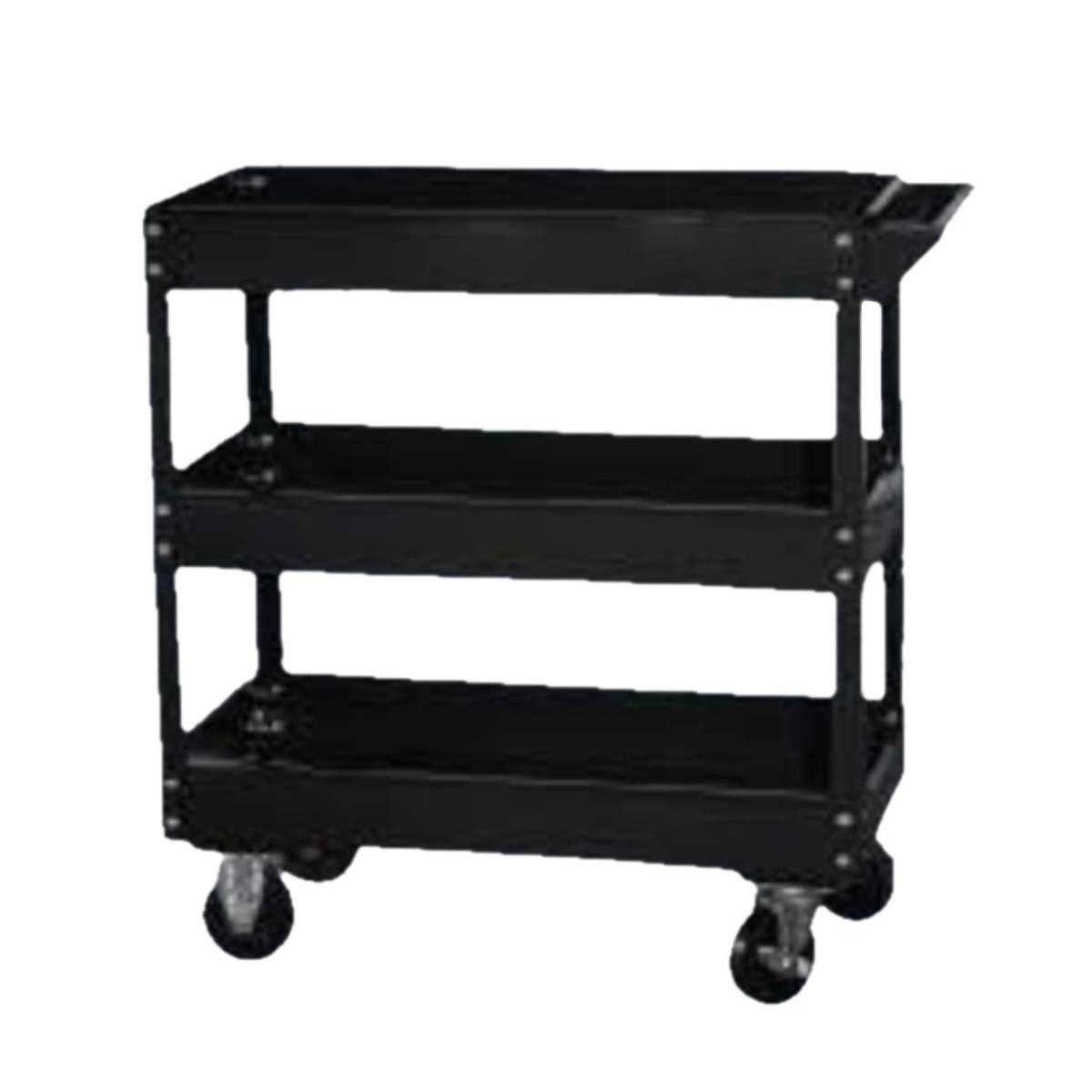 Trolley, 3 Tier, Metal, With Castor Wheels