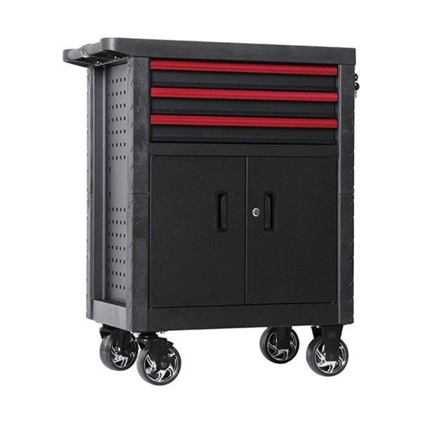 Roller Cabinet 30”, 3 Drawers, 2 Doors